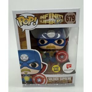 Funko Pop! Marvel #679 Soldier Supreme GITD Walgreens Excl